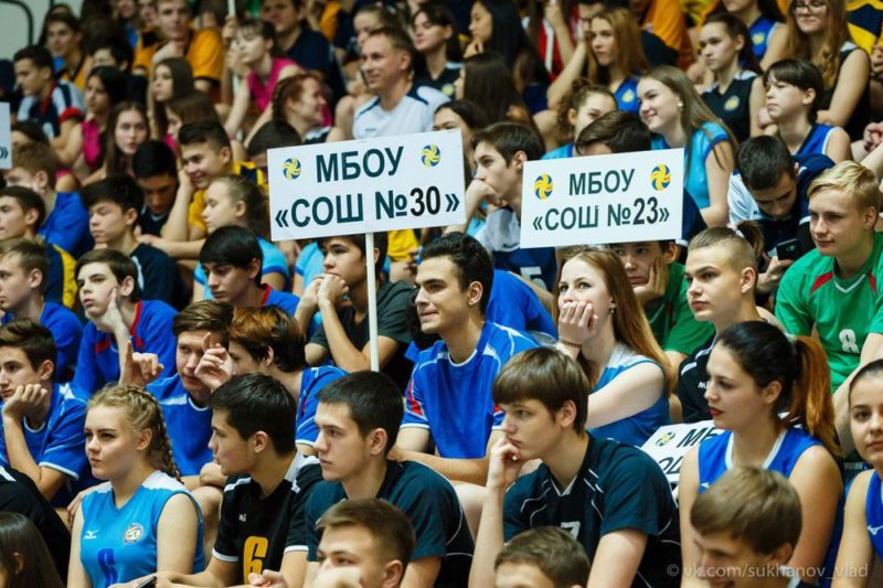 Грант для Школьной волейбольной лиги Нижневартовска