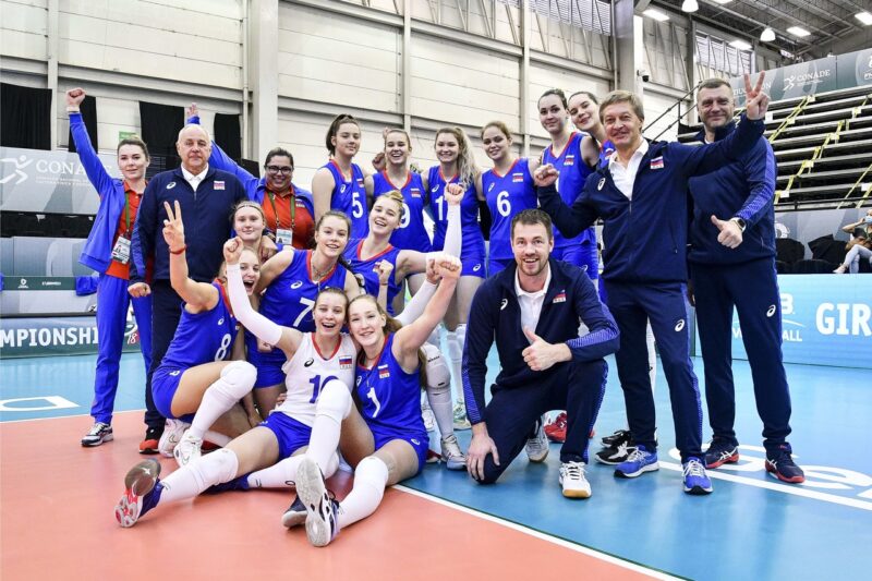 Российские волейболистки разгромили Польшу и вышли в полуфинал чемпионата мира U18